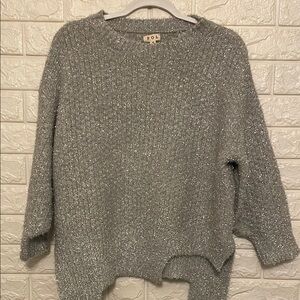 #104. POL Women's Silver Sweater